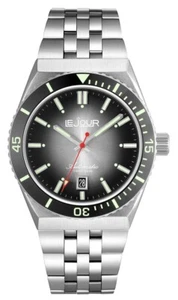 Le Jour Delmare Automatic Divers Watch Black Sunray. Authorised Dealer - Picture 1 of 4