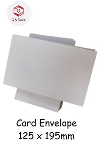 100/200 x Card Mailer 125mm x 195mm Envelope Tough Bag Replacement cardboard AU - Picture 1 of 8