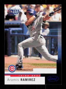 2003 #175 Aramis Ramirez Press Proof /100