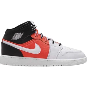 Jordan 1 Mid SE White Black Infrared (GS) - Foto 1 di 7