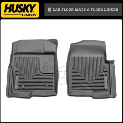 Husky Liners® X-act Contour® Mats for 09-14 Ford F-150 w/o Manual Case Shifter - Image 1 of 4
