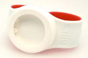 Reloj Bill - ¡B! Pulsera reloj blanco-rojo, repuesto correa de reloj ESA-SY-12 - Imagen 1 de 1