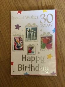 30th Birthday card - Picture 1 of 3