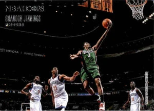 2013-14 Panini Hoops Courtside #14 BRANDON JENNINGS  Detroit Pistons  - Picture 1 of 2