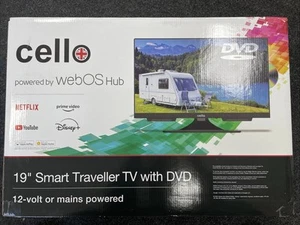 Brand New Cello 19" Smart TV DVD WiFi Freeview Play HDMI USB 12v 24v CARAVAN TV - Picture 1 of 3