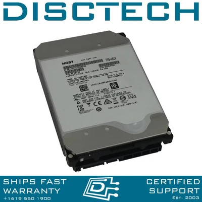 Hitachi UltraStar He12 0F30145 HUH721212ALE601 12TB 3.5" 6Gbps 7.2K SATA Drive - Image 1 of 4