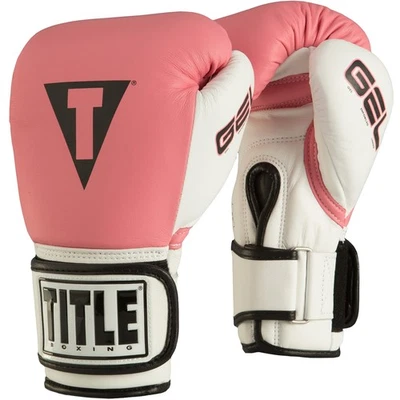 Title Boxing Gel World Bag Gloves - Pink - Image 1 of 4