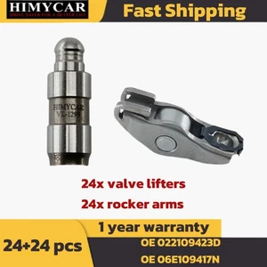 24x Rocker Arm 24x Hydraulic Lifter Kit for AUDI S4 S5 A6 3.0 TFSI - Picture 1 of 9