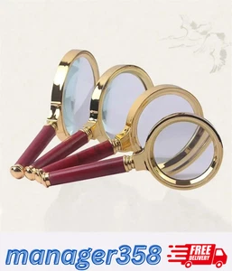 15x Lente di Ingrandimento Aiuto Portatile Grande Grande Lettura Gioielli 60/70/80/90/100mm - Foto 1 di 11