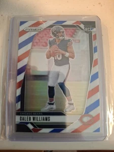 Caleb Williams - 2024 Panini Prizm (RC) Red White and Blue Prizm #301 BEARS - Picture 1 of 4