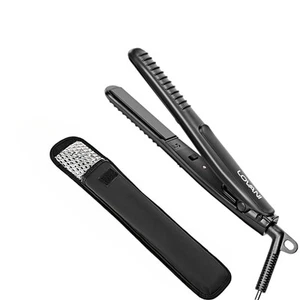 Mini Flat Iron Travel Size Nano Titanium Dual Voltage Portable Hair for World... - Picture 1 of 9