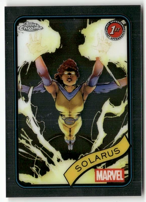 Topps Marvel Chrome 2025 Card No. 8 Solarus