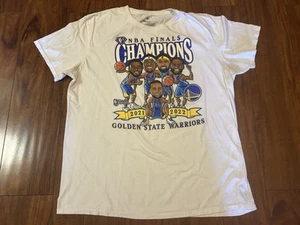 GOLDEN STATE WARRIORS Champions T-Shirt Basketball Legends Ring Fanatics Tee - Picture 1 of 4