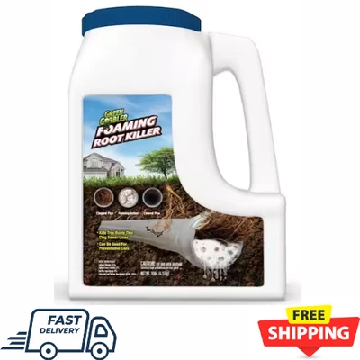 10Lb Foaming Root Killer Prevent Clogs in Sewer Pipes Dehydrates Dissolve Roots - Image 1 of 4