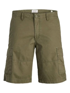Jack & Jones Cole Mateo Cargo Short Verde - Taglia L Abbigliamento Uomo Bermuda - Imagen 1 de 2