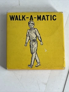 Caja podómetro juguete mecánico vintage WALK-A-MATIC instrucciones JAPÓN 76333 - Imagen 1 de 9