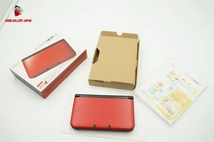 Nintendo 3DS LL XL Console Red X Black Console With Box And Manual Tested Japan - Picture 1 of 11