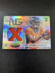 2014 Certified Cody Latimer #NG-CL Silver Color Match #/599 Broncos - Bild 1 von 2
