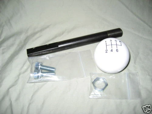 5" Short Stick Kit w/ WHITE shifter knob for 2004 2005 2006 Pontiac GTO - Image 1 of 1