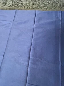 Fabric Lot 1 Yd 31 Ins 42 W Blue Cotton Quilt Utility - Picture 1 of 6