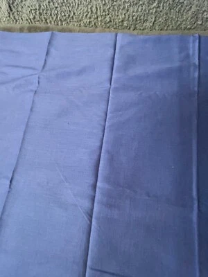Fabric Lot 1 Yd 31 Ins 42 W Blue Cotton Quilt Utility - Image 1 of 4