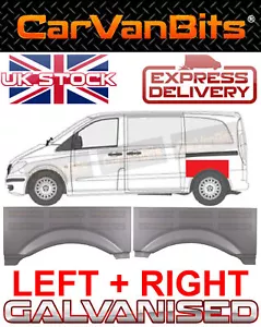 FOR MERCEDES VITO VIANO W639 03-10 SWB LWB XLWB REPAIR PANEL REAR TOP WHEEL ARCH - Picture 1 of 9