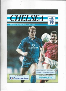 CHELSEA V PORTSMOUTH 11/10/1990 LEAGUE CUP 3RD ROUND (C2) - Picture 1 of 1