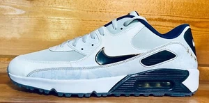Nike Air Max 90 G NRG Golf Shoes Size 13 or 14 WHITE (RARE) PLAYERS CHAMPIONSHIP - Picture 1 of 7