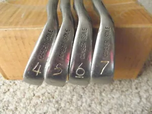 Men right handed regular steel camber sole Tour Classic part iron set 4567 - Picture 1 of 5