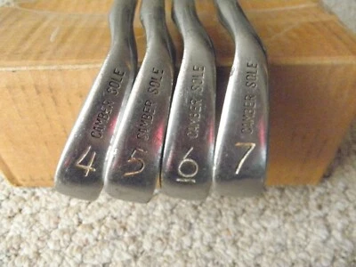 Men right handed regular steel camber sole Tour Classic part iron set 4567 - Image 1 of 4