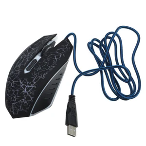 Gaming- , 6 Tasten, optische Crack-Design- mit USB-Empfänger für - Bild 1 von 12