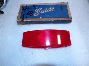 1942-1946 Chevy tail light lens-plastic   Q-3 - Picture 1 of 2
