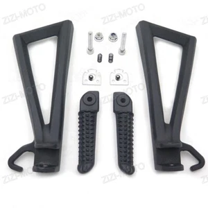 Brand new Black Rear Passenger Foot Pegs Bracket Fit For Yamaha YZF-R6 2006-2016 - Picture 1 of 5