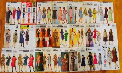 U PICK!  Misses DRESS or JUMPER Sewing Patterns - UC - Image 1 of 4