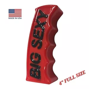 Can Am XMR Renegade XT-P XXC Outlander BIG SEXY Shift Knob Red Black Polymer 4" - Picture 1 of 2