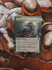 Magic the Gathering Ulamog's Crusher #2 Hand Painted Unique Custom MTG Alter - Picture 1 of 1