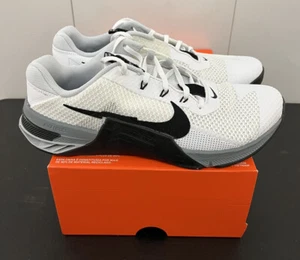 Neu Nike Metcon 7 weiß schwarz grau CZ8281 100 Herren Größe 11,5 - Bild 1 von 10