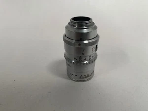 Vintage Elgeet 1-1/2" F:3.5 "D" Mount Cine-Tel  Movie Camera Lens (A10) - Picture 1 of 8