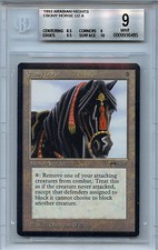 MTG Arabian Nights Ebony Horse BGS 9.0 (9) Mint Card Magic WOTC Amricons 6485