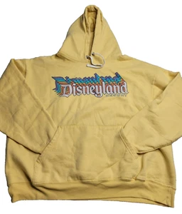 Sudadera con Capucha Arco Iris Retro Parques Disney - Grande - Amarilla - Disneyland Resort - Imagen 1 de 5