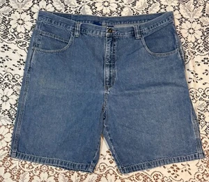 Men's Blue Jean Shorts Falls Creek Size 40 Classic Fit 9" Inseam - Picture 1 of 5
