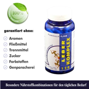 Leber Komplex 120 Vegi-Kaps - Beste HANNES' Qualität - Bild 1 von 1
