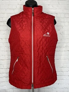 Page & Tuttle Pockets Full Zip leichte Steppweste Gr. Small rot - Bild 1 von 8