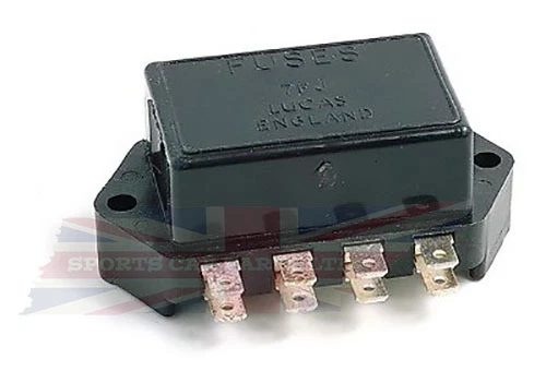 Nueva caja de fusibles Lucas genuina para Triumph TR6 1969-1976 1968 TR250 37420 Foto 1 de 2