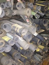 High Temp FDA 12" x 12" Gray Silicone Rubber Sheet 1/4" thick - 55 durometer