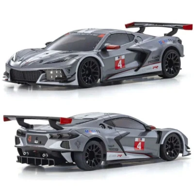 Carrocería automática Kyosho MZP244GMW ASC MR04W-MM CHEVROLET CORVETTE Mini-Z Gunmetal/Blanco Foto 1 de 3