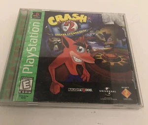 Crash Bandicoot 2 PS 1 Cortex Strikes Back Disk And Instruction Manual And Hints - Picture 1 of 5