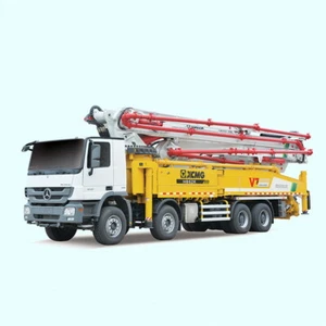 1/35 Scale XCMG HB62V Concrete Pump Truck Diecast Model Toy Collection Gift - Picture 1 of 9