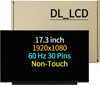 New B173HAN04.3 60Hz LCD LED Screen 40Pin for ASUS TUF Gaming A17 FX706 FA706IH - Image 1 of 2