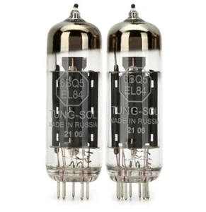 Neu 2x Tung-Sol EL84 / 6BQ5 | Matched Pair / Duet / Two | Power Tube | Kostenloser Versand - Bild 1 von 1